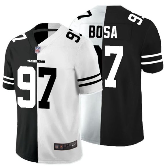 49ers jersey bosa black